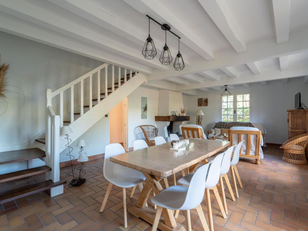 Grande Maison Landaise Avec Piscine Privee, Proche Plage, Pour 8 Personnes A Biscarrosse - Fr-1-319-398 外观 照片